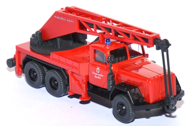 Magirus Uranus KW 15 Kranwagen Berliner Feuerwehr