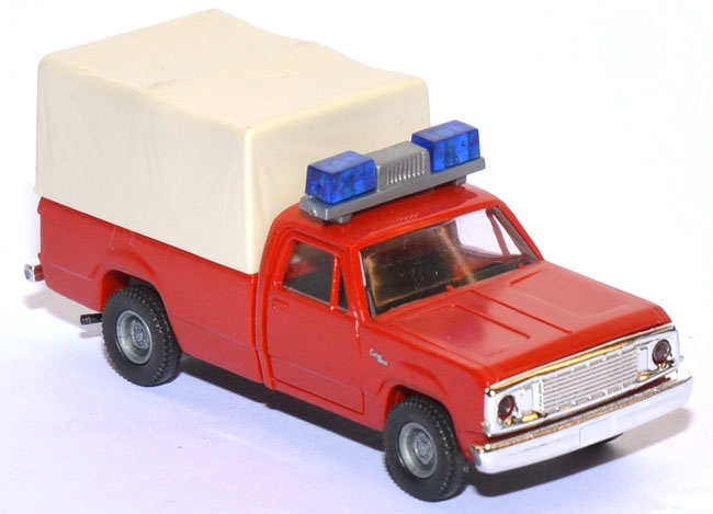 Dodge Pick Up mit Plane Feuerwehr rot
