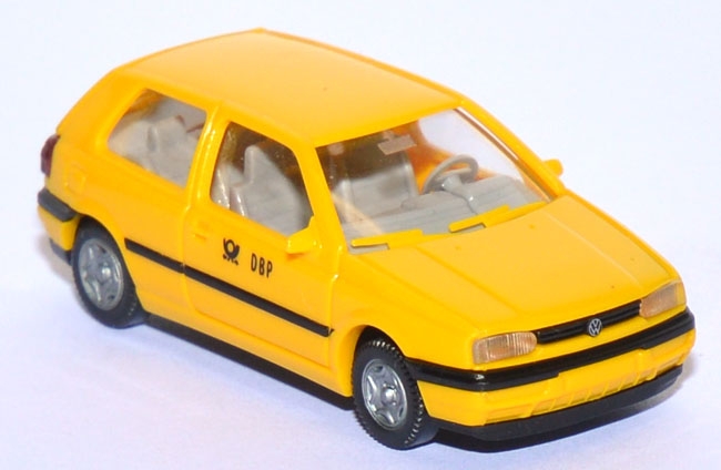VW Golf 3 2türig Post DBP gelb