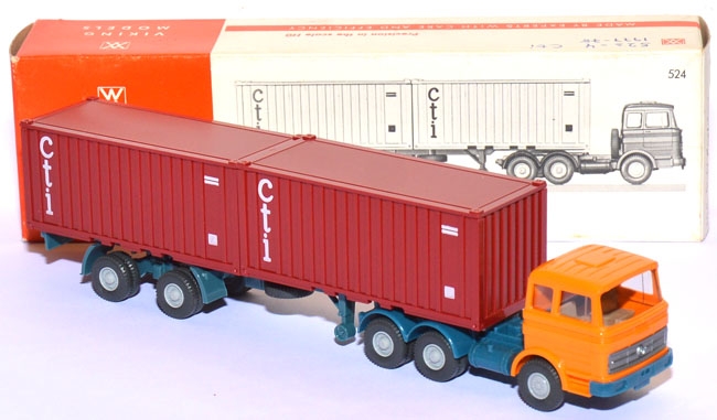 Mercedes-Benz LPS 2223 Containersattelzug 2 x 20 ft cti