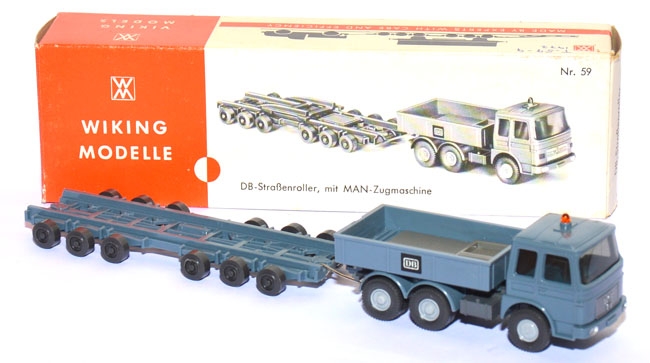 MAN 22.321 Straßenroller DB graublau