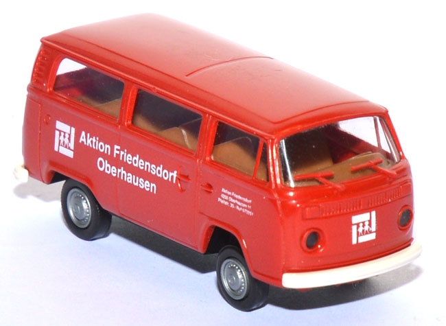 VW T2 Bus Schulbus Friedensdorf International rot