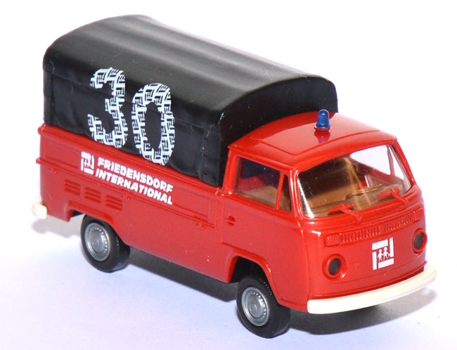 VW T2 Pritsche Feuerwehr Friedensdorf International rot