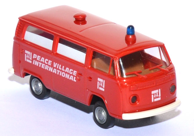 VW T2 Bus Feuerwehr RTW Friedensdorf International rot