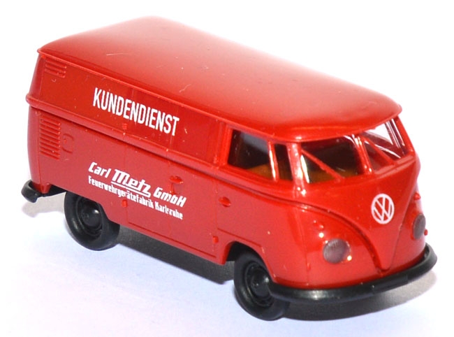 VW T1 Kasten Metz Kundendienst rot