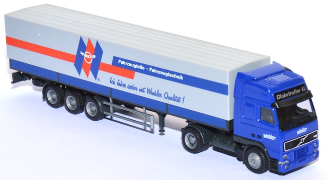Volvo FH 16 Globetrotter Pritschensattelzug Winkler