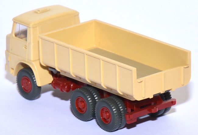 Henschel F 261 K Schuttwagen mit Absetzmulde hellbeige