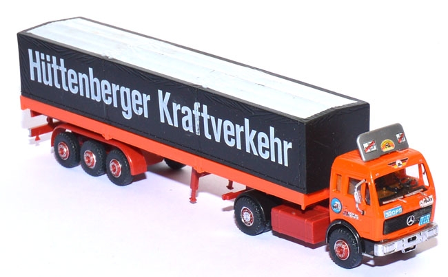 Mercedes-Benz 1217 LS/36 Pritschensattelzug Hüttenberger