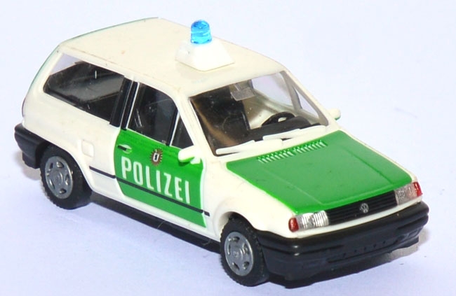 VW Polo Steilheck Polizei Berlin grün