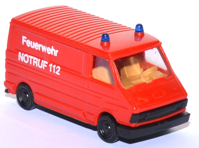 Fiat Ducato 242 Kasten Feuerwehr rot