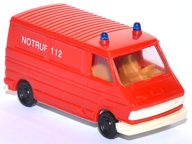Fiat Ducato 242 Kasten Feuerwehr rot