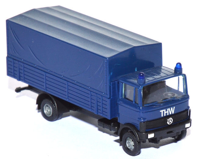 Mercedes-Benz 809 Pritschen-LKW THW