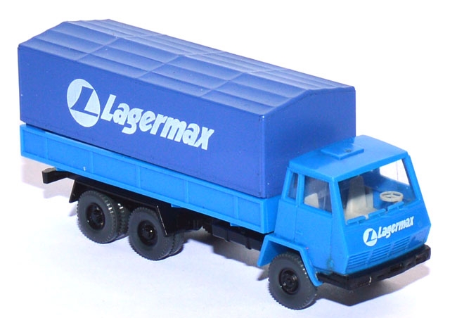 Steyr 1490 Pritschen-LKW Lagermax blau