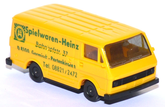 VW LT 28 Kasten Spielwaren-Heinz gelb