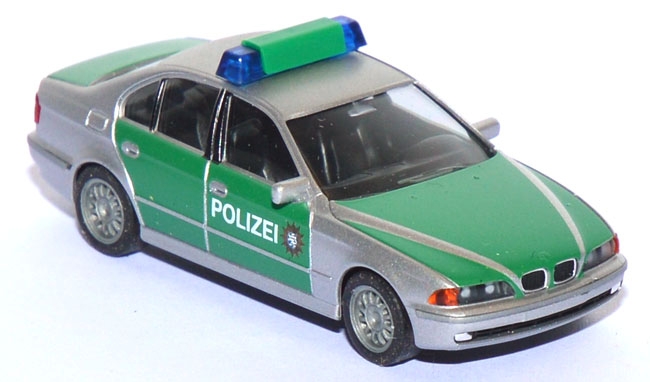 BMW 5er Limousine Polizei Hessen grün