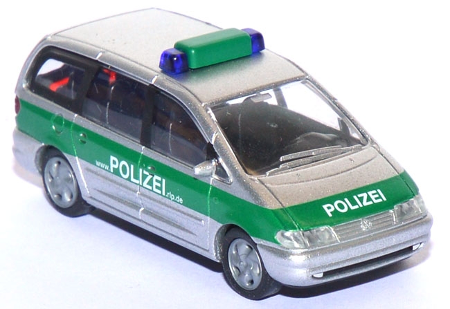VW Sharan Polizei Rheinland-​Pfalz grün