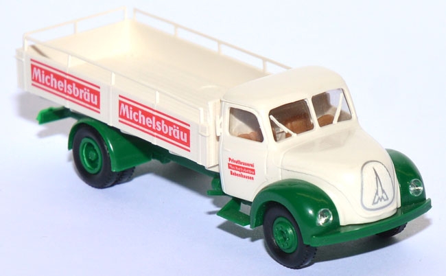 Magirus Mercur 4500 Getränkepritschen-​LKW Michelsbräu