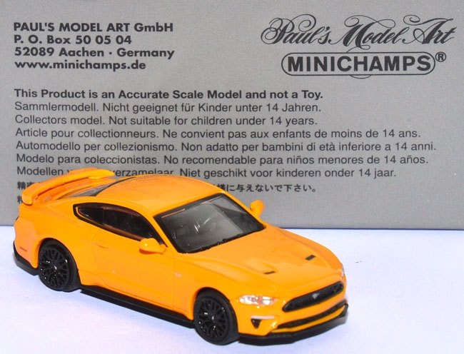 Ford Mustang orangemetallic