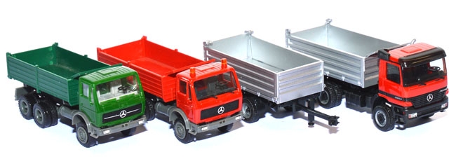 Set Bau-LKW 20 Jahre Herpa