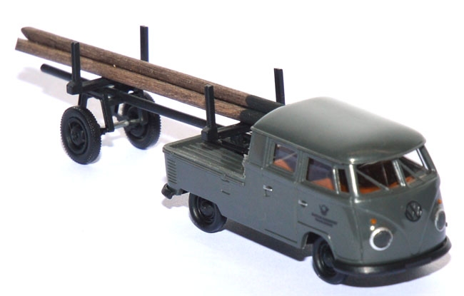 VW T1 DoKa Pritsche DoKa mit Nachläufer DBP Fernmeldedienst