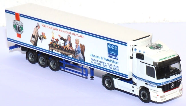 Mercedes-Benz Actros L 2543 Kühlkoffer-Sattelzug Frenzel Tiefkühlkost Sachsen