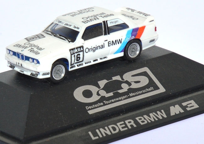 BMW M3 DTM 1991 Team Lindner #16 Heger