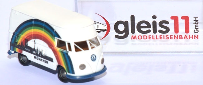 VW T1 Großraum-Kasten Regenbogen München