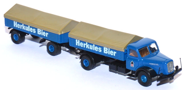 Henschel HS 140/170 Pritschenlastzug Herkules Bier