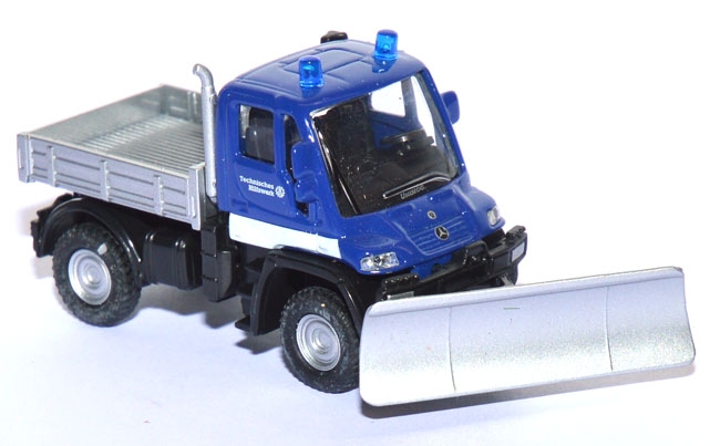 Mercedes-Benz Unimog U 300 mit Schneepflug