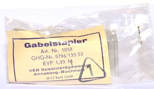 Gabelstapler 3Mp azurblau