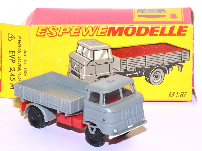 IFA W50 LKW Pritsche gekürzt silbergrau