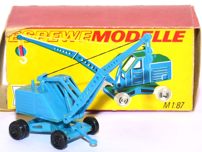 Weimarlader T 172 Mobilkran himmelblau