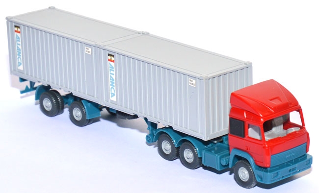 Iveco TurboStar Containersattelzug 2 x 20 ft Alianca