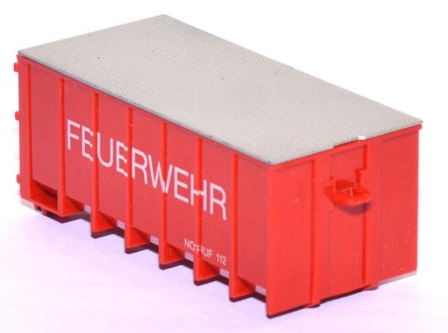 Abrollcontainer Feuerwehr