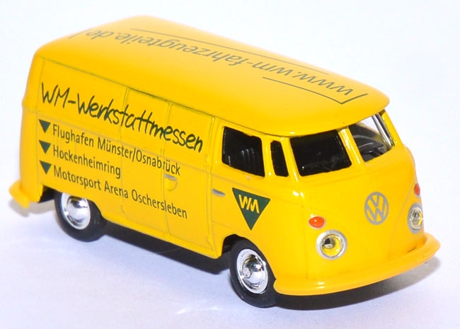 VW T1b Kasten WM Fahrzeugteile Werkstattmessen
