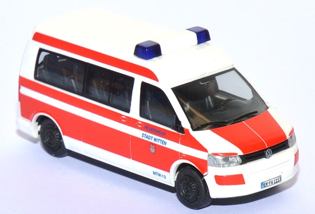 VW T5 Bus MTW 13 Feuerwehr Witten