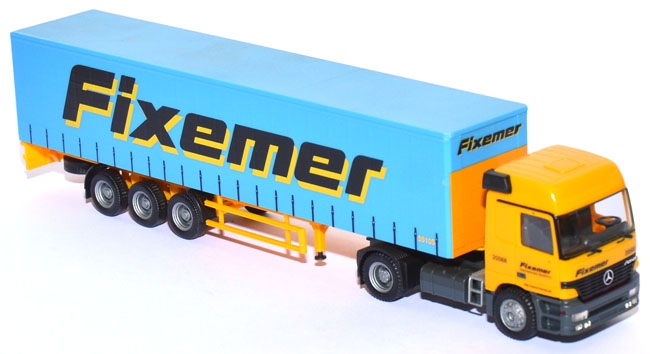 Mercedes-Benz Actros L Gardinenplanen-Sattelzug Fixemer