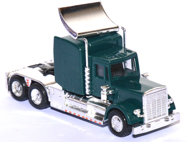 Peterbilt Sleeper Solozugmaschine dunkelgrün
