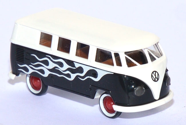 VW T1b Bus Flames