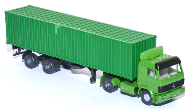 Mercedes-Benz SK 1735 Containersattelzug maigrün