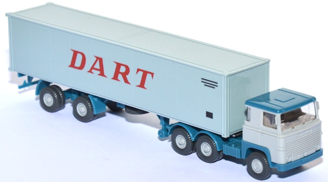 Scania 111 Containersattelzug 40 ft DART