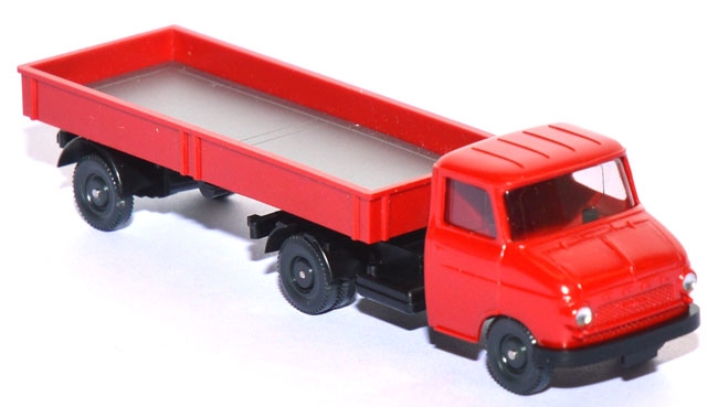 Opel Blitz 1960 Pritschensattelzug rot