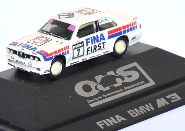 BMW M3 (E30) DTM 1992 Fina First #7 Cecotto weiß