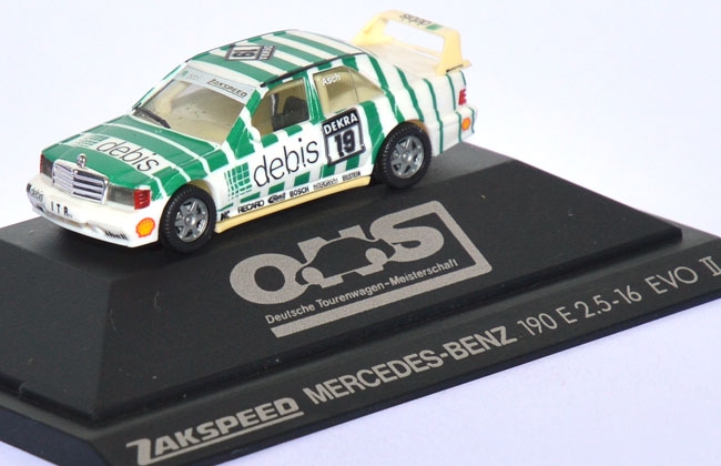 Mercedes-​Benz 190E 2.5-16 Evolution II DTM 1991 Zakspeed Debis Asch #19