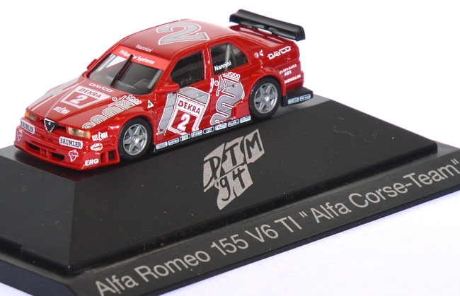 Alfa Romeo 155 V6 TI DTM 1994 Alfa Corse Nannini #2 rot