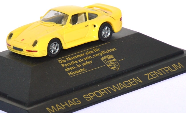 Porsche 959 Mahag München gelb