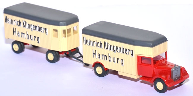 Mercedes-​​​​Benz L 2500 Möbelkofferlastzug Heinrich Klingenberg
