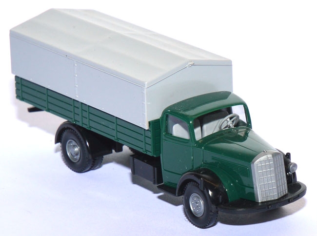 Mercedes-​​​​​​​​Benz L 6600 Pritschen-​​​​​​​​LKW kieferngrün