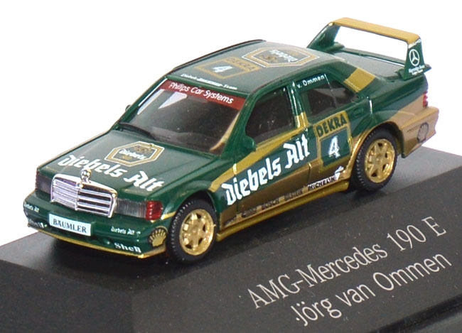 Mercedes-​Benz 190 E AMG Diebels Alt #4 Jörg van Ommen grün