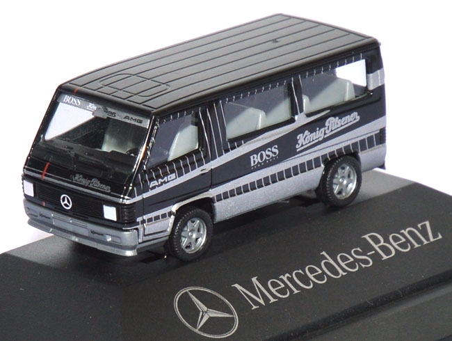 Mercedes-​​Benz 100 D Bus AMG BOSS - König Pilsener schwarz